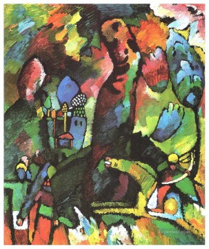 Cuadro con el arquero Wassily Kandinsky Pinturas al óleo